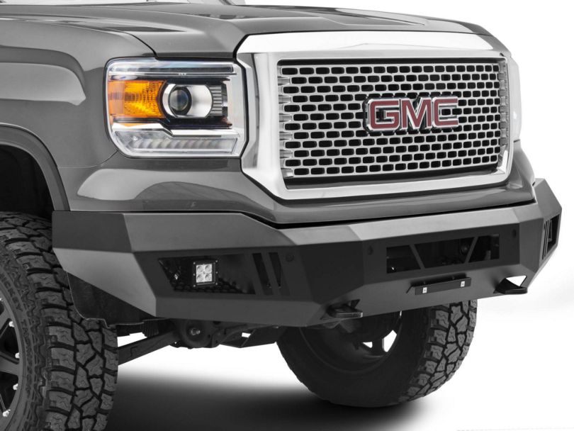 Barricade Sierra Extreme HD Front Bumper w/ LED Fog & Spot Lights ...