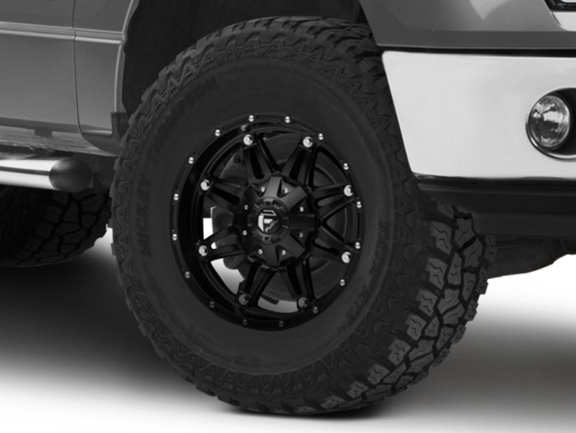 Fuel Wheels F150 Hostage Matte Black 6Lug Wheel 18x9 +20mm Offset