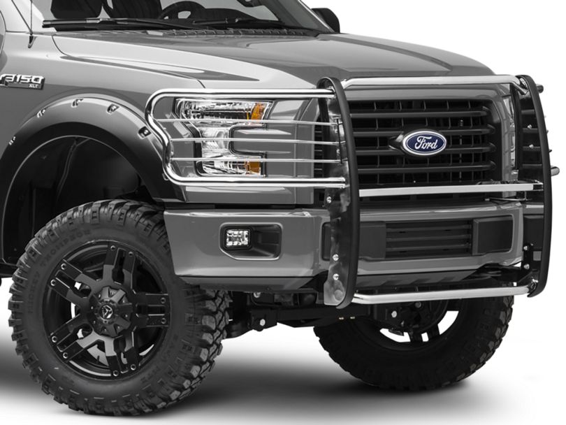 Barricade F-150 Brush Guard - Stainless Steel T527544 (15-17 F-150 ...