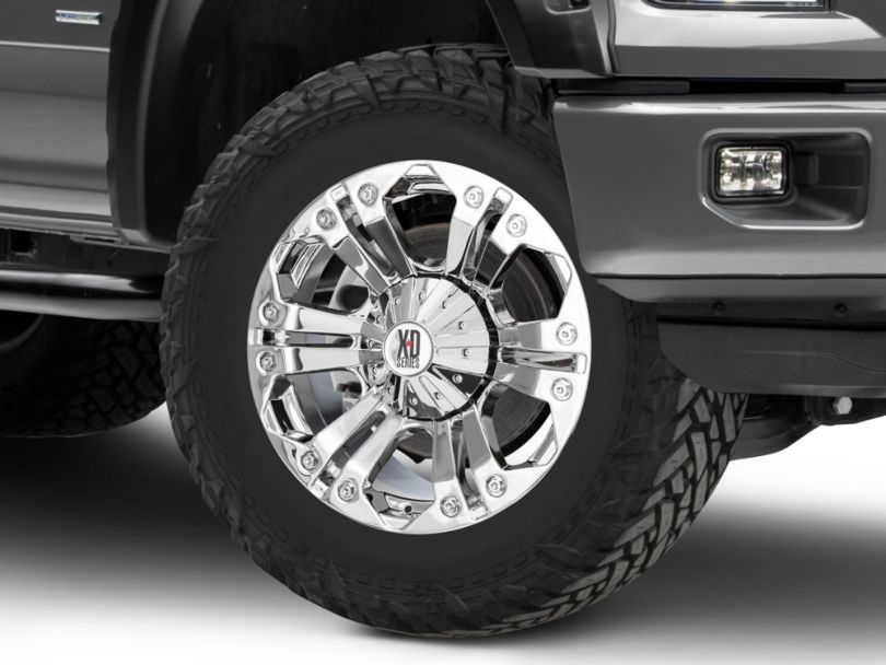 XD F-150 Monster Chrome 6-Lug Wheel - 20x9; 18mm Offset XD77829067218 ...