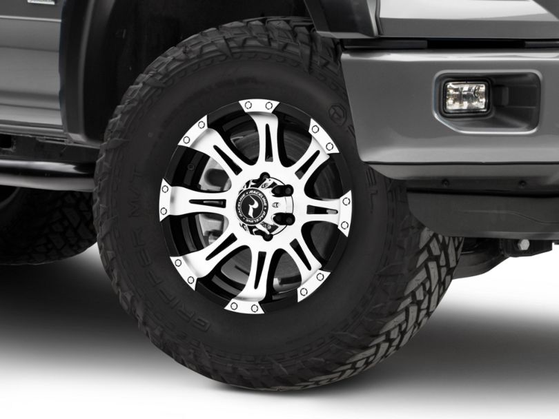 Raceline F-150 Raptor Black Machined 6-Lug Wheel - 18x9; 25mm Offset ...