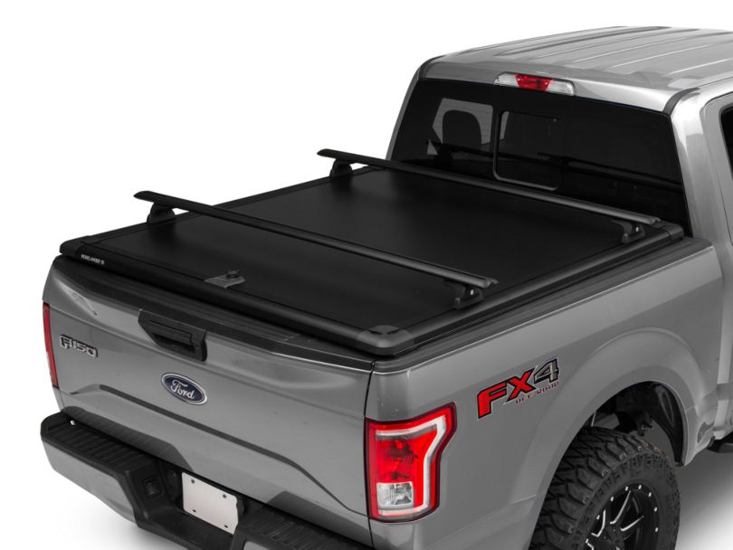 UnderCover F-150 RidgeLander Hinged Tonneau Cover - Black Textured ...