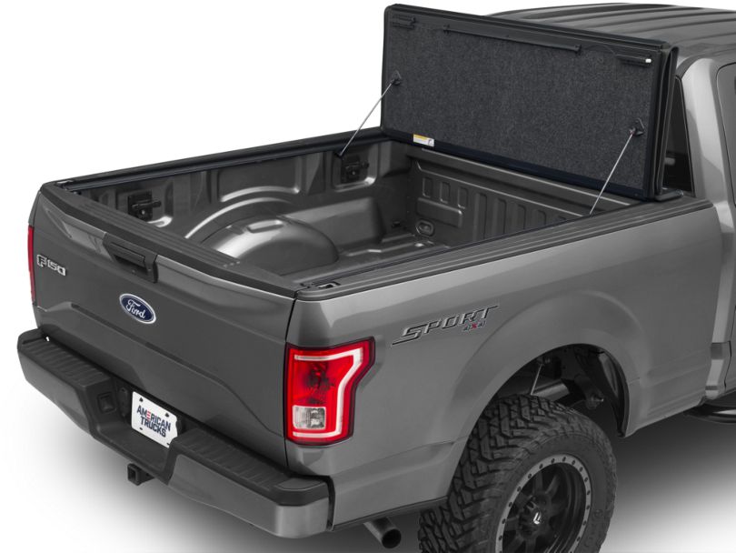 UnderCover F150 Ultra Flex TriFold Tonneau Cover Black Textured
