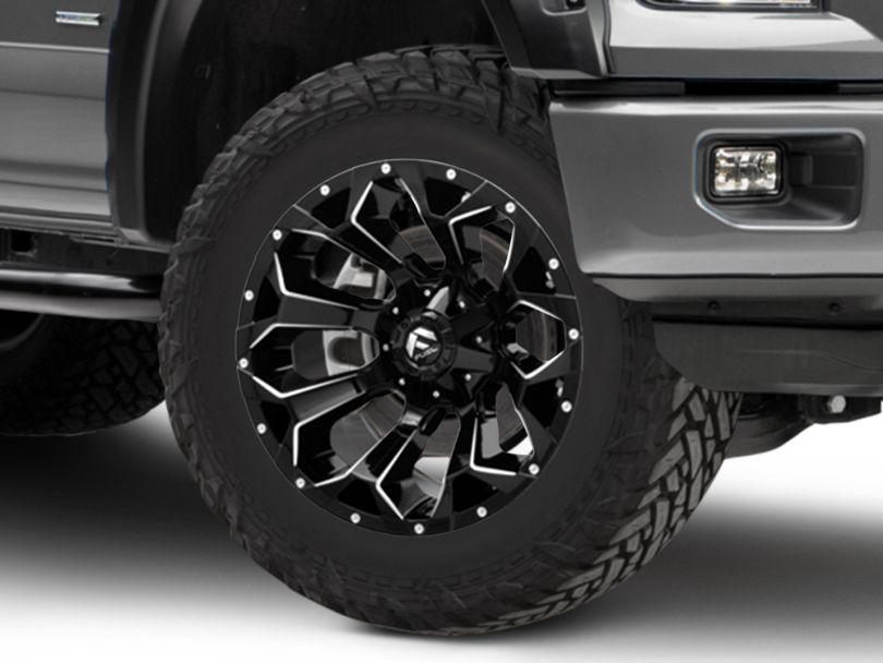 Fuel Wheels F150 Assault Gloss Black 6Lug Wheel 20x10; 18mm Offset