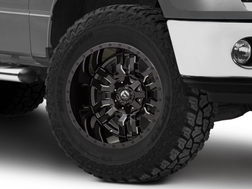 Fuel Wheels F150 Sledge Gloss Black Milled 6Lug Wheel 20x12