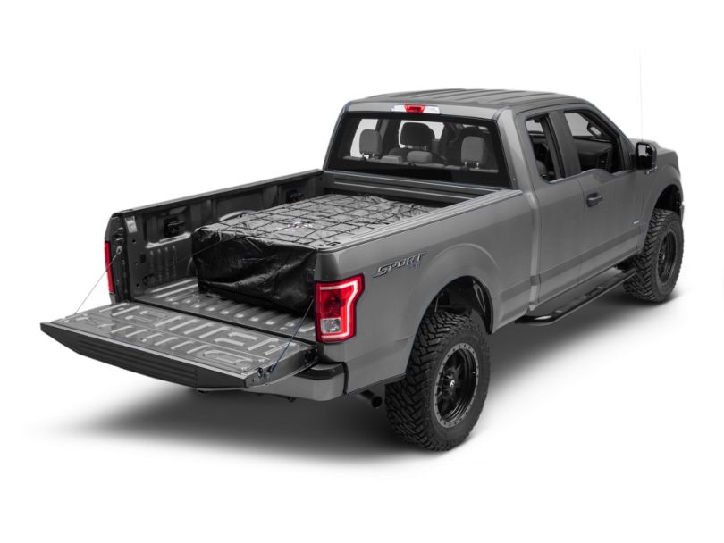 Rightline Gear F150 Truck Bed Cargo Net w/ BuiltIn Tarp 100T60