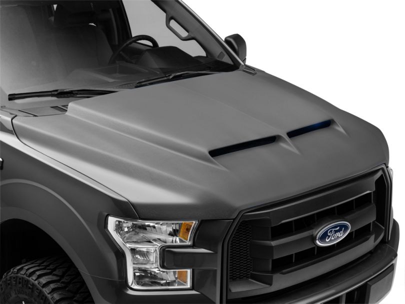 Cervini's F-150 Ram Air Hood - Unpainted 1236 (15-20 F-150, Excluding ...