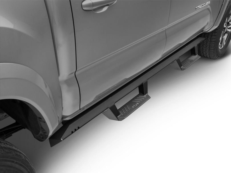 N-Fab Tacoma EpYx Cab Length Nerf Side Step Bars - Textured Black ...