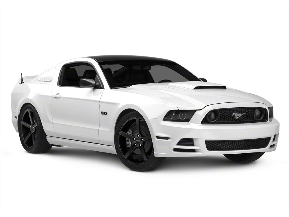 MMD 551C Matte Black Wheel; Rear Only; 20x10 (10-14 Mustang MMD 551C Matte Black Wheel; Rear Only; 20x10 (10-14 Mustang