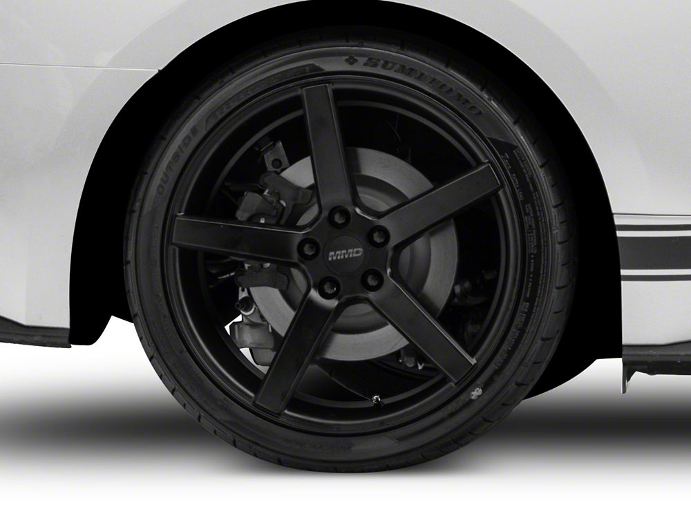 MMD 551C Matte Black Wheel; Rear Only; 20x10 (10-14 Mustang MMD 551C Matte Black Wheel; Rear Only; 20x10 (10-14 Mustang