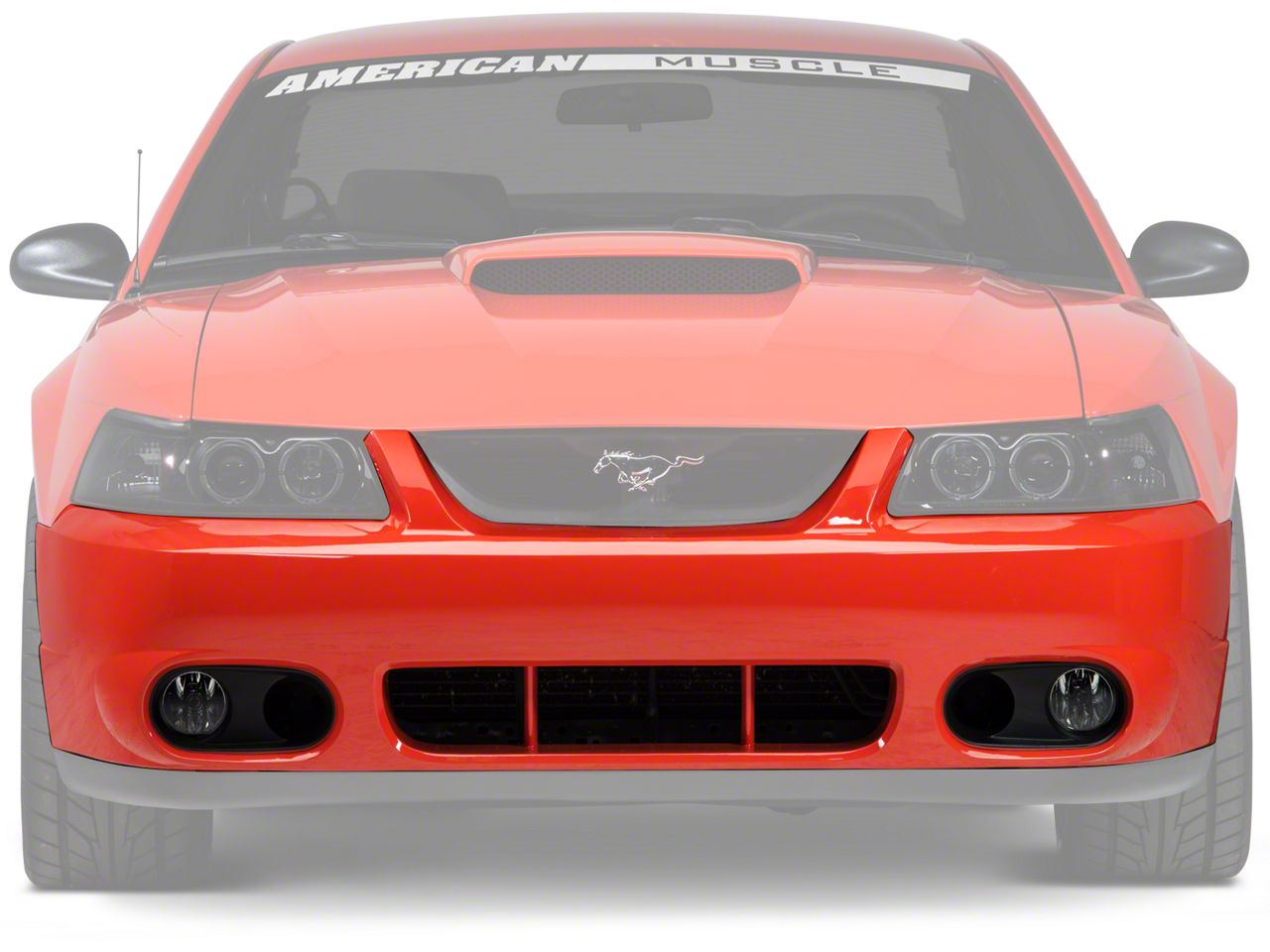 OPR Mustang Cobra Style Front Bumper Cover; Primed 100397 (99-04 ...