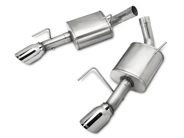 Corsa Xtreme Axle-Back Exhaust with Polished Tips (05-10 Mustang GT, GT500)