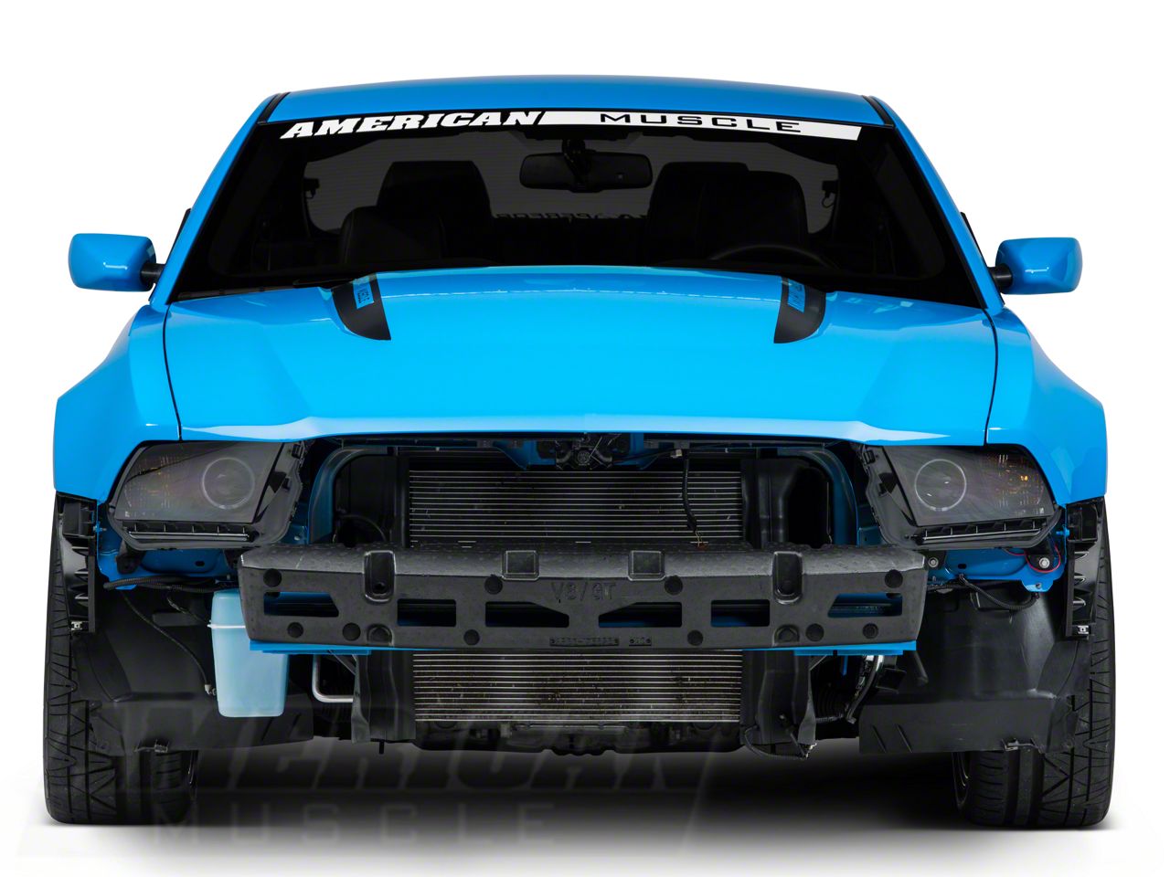 mustang bumper bracket