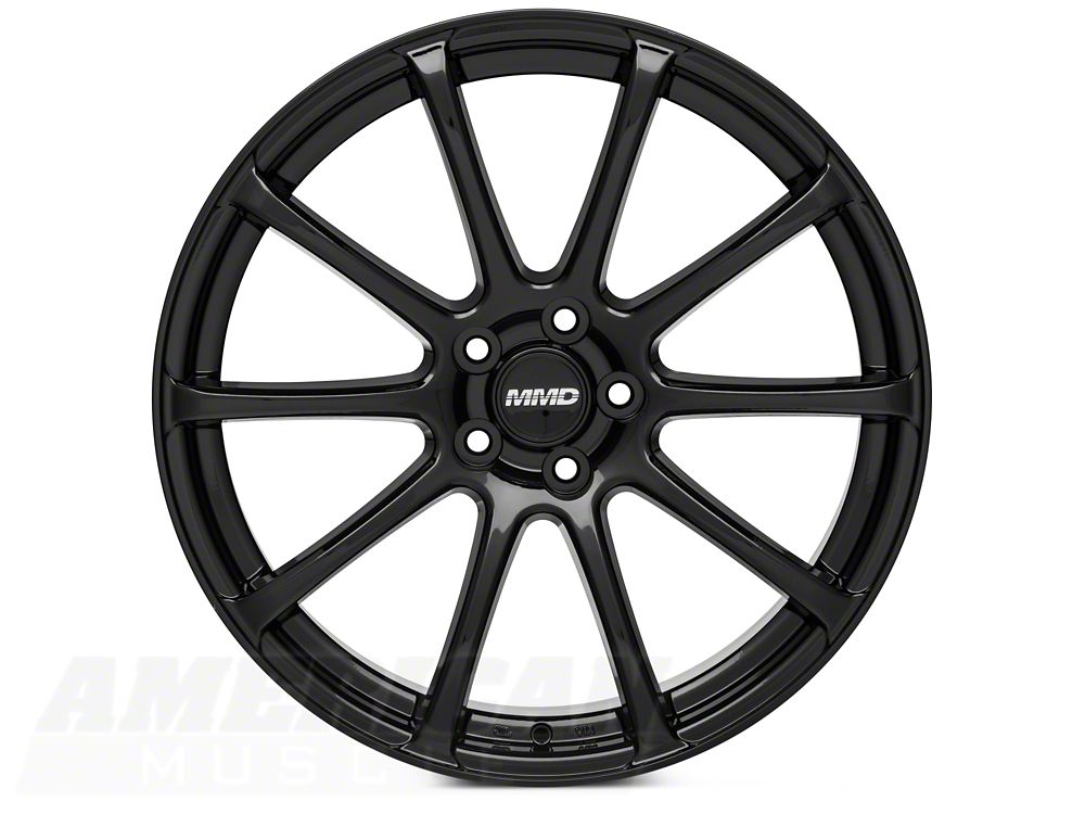 MMD Axim Gloss Black Wheel; 20x8.5 (2024 Mustang) | MMD