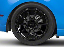 MMD Axim Gloss Black Wheel; Rear Only; 20x10 (10-14 Mustang)