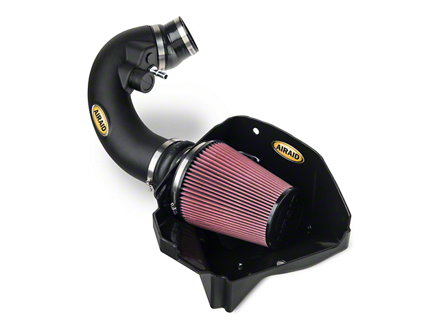 Airaid MXP Series Cold Air Intake with Red SynthaFlow Oiled Filter (11-14 Mustang GT w/ BOSS 302 Intake; 12-13 Mustang BOSS 302)