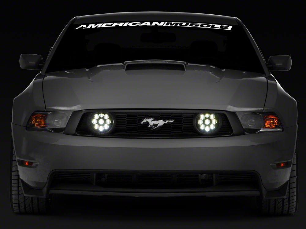 Raxiom LED Fog Lights; Clear (05-12 Mustang GT) | Raxiom