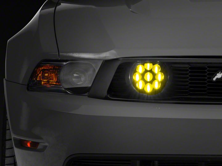 How to Install Raxiom Yellow LED Fog Lights (0512 GT) on your Ford Mustang AmericanMuscle