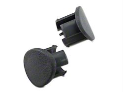OPR Door Armrest Plugs; Right Side; Gray (87-93 All)