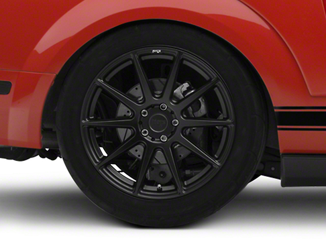 Niche Essen Matte Black Wheel; Rear Only; 19x10 (05-09 Mustang)