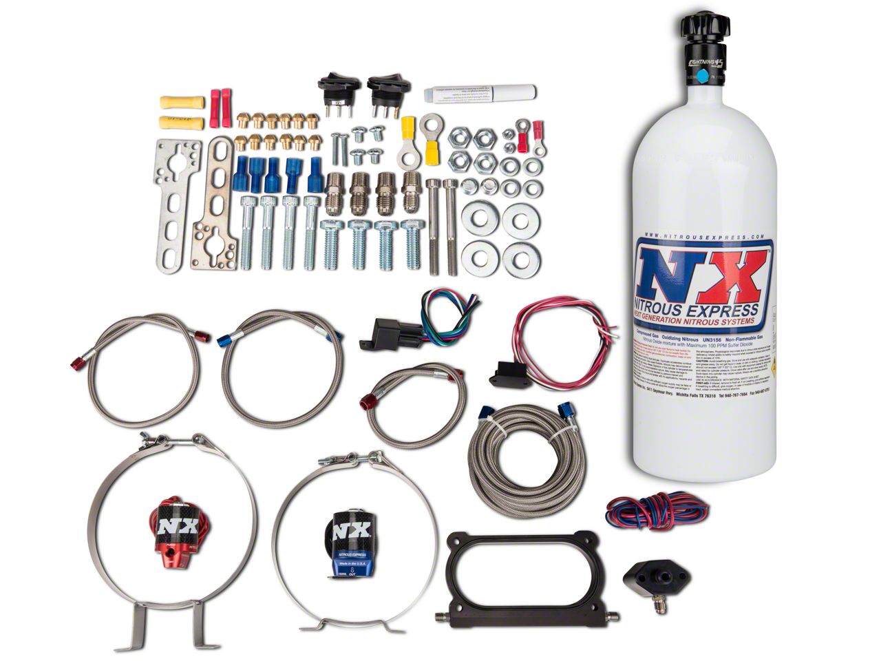 Nitrous Express Mustang Nitrous Kit Plate System 2094910 (0714 GT500)