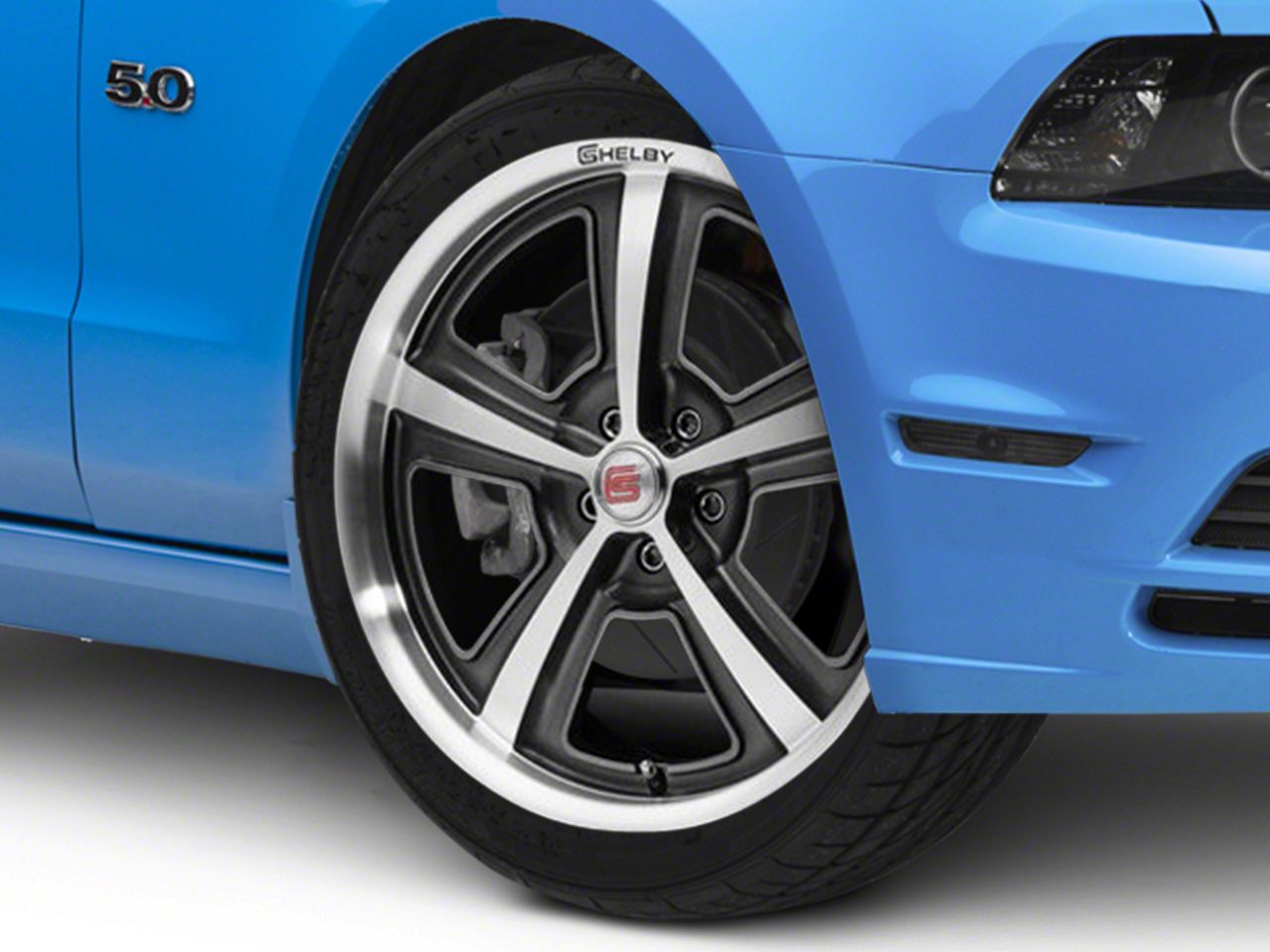Shelby Mustang Cs69 Hyper Black Wheel x9 Cs69 Hb 10 14 All