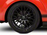 Performance Pack Style Gloss Black Wheel; Rear Only; 19x10; 48mm Offset (05-09 Mustang)
