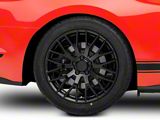Performance Pack Style Gloss Black Wheel; Rear Only; 19x10; 48mm Offset (15-23 Mustang GT, EcoBoost, V6)