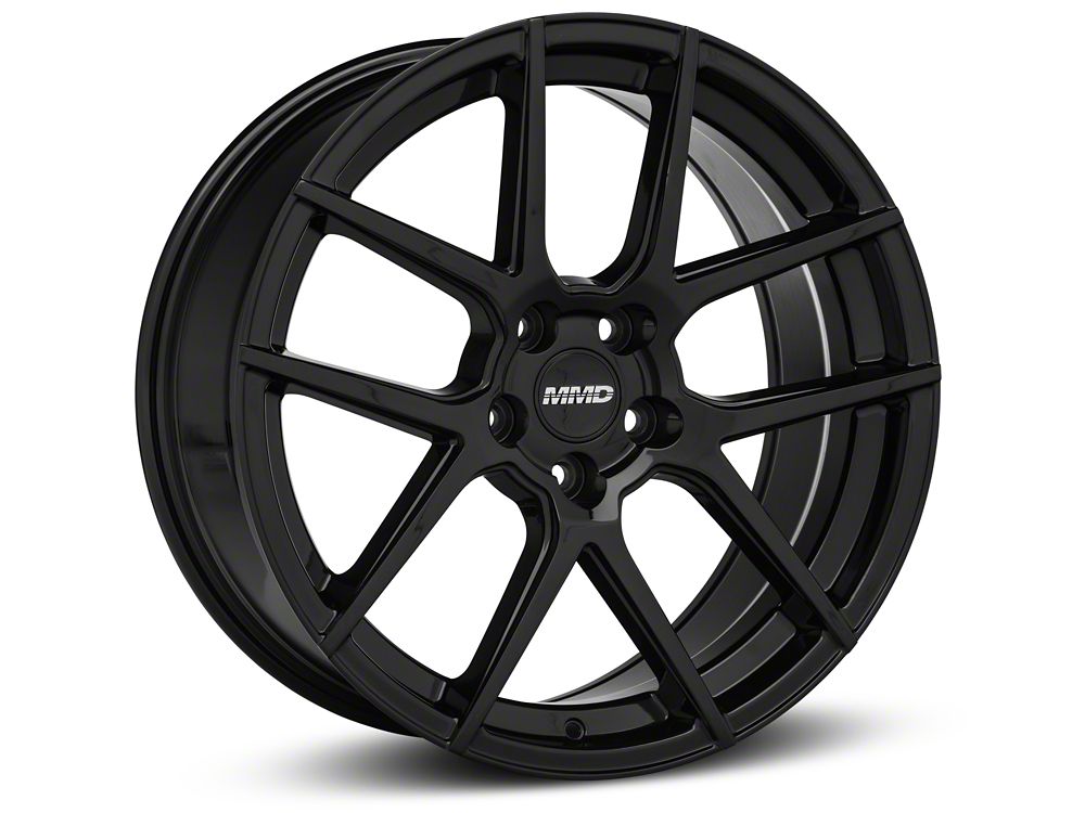 MMD Zeven Gloss Black Wheel; 19x8.5 (10-14 Mustang) | MMD