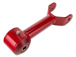 BMR Non-Adjustable DOM Rear Upper Control Arm; Poly Bushings; Red (11-14 Mustang)