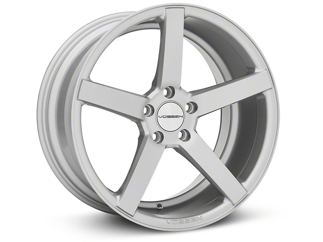 Vossen CV3-R Metallic Silver Wheel; Rear Only; 19x10 (05-09 GT, V6)