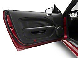 SpeedForm Door Insert Covers; Black (05-09 Mustang)