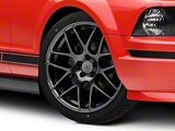 AMR Dark Stainless Wheel; 20x8.5; 30mm Offset (05-09 Mustang)