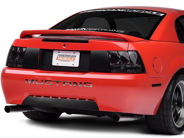 Axial Altezza Tail Lights; Black Housing; Smoked Lens (99-04 Mustang, Excluding 99-01 Cobra)
