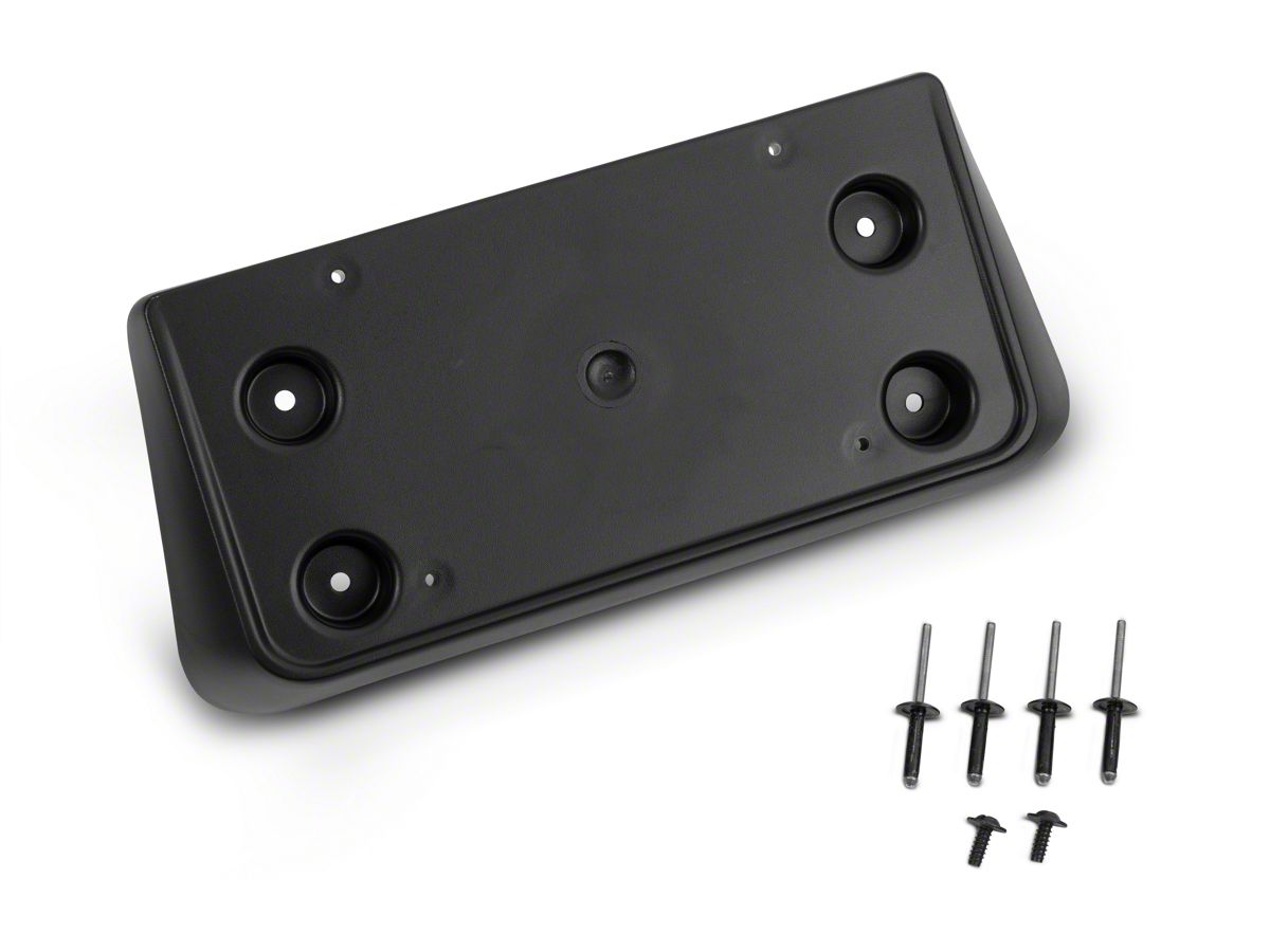 Ford raptor front license plate bracket