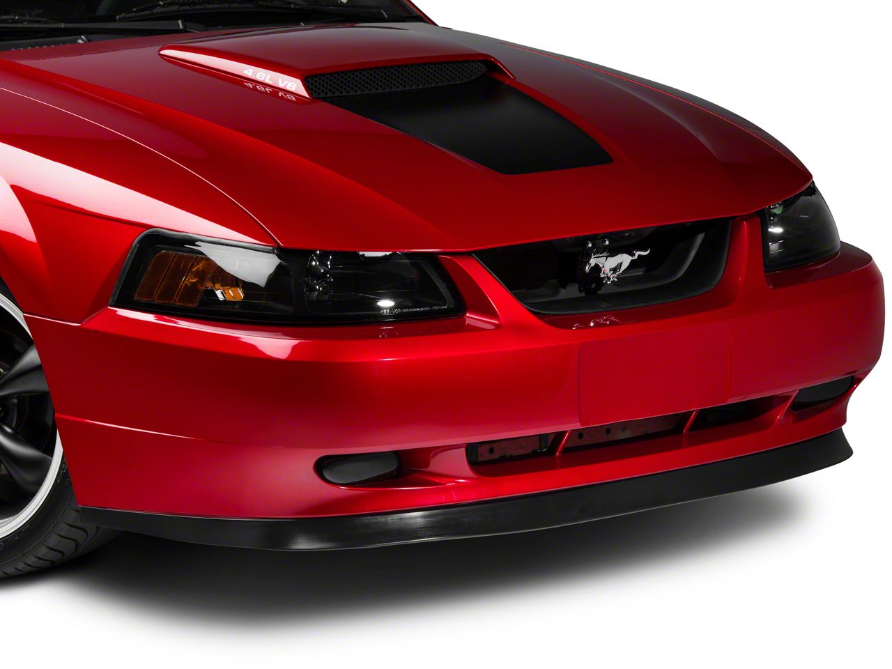 Mach 1 Style Chin Spoiler with Hardware 1999-2004 Ford Mustang GT or V6