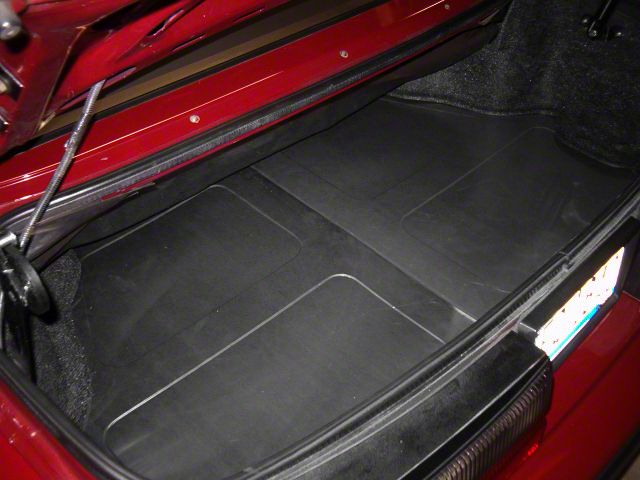 TruShield Mustang Scott Rod Fabrication Aluminum Trunk Floor Cover