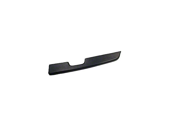 OPR Door Armrest Pad for Right Power Window; Black (87-93 All)