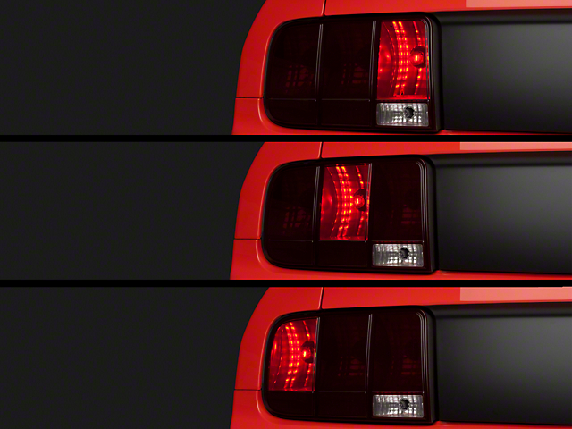 Axial LED Sequential Chase Tail Light Kit; Plug-and-Play (05-09 Mustang)