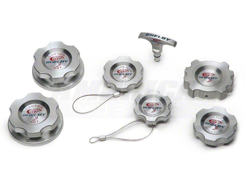 Shelby Mustang Engine Cap Kit 7S3ZGT500CAPS (0709 GT500) Free Shipping