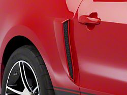 SpeedForm Side Scoops; Pre-Painted (10-14 Mustang)