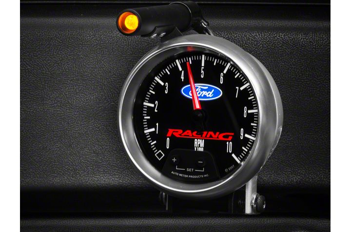 How to Install a Ford Racing Tachometer w/ Shift Light on ... msd tach adapter wiring diagram 