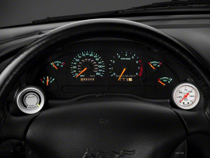 How to Install a Autometer Dual Gauge Instrument Bezel on your 1994