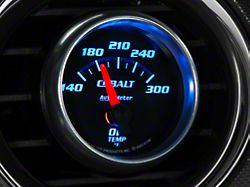 Auto Meter Cobalt Oil Temp Gauge; Electrical (Universal; Some Adaptation May Be Required)