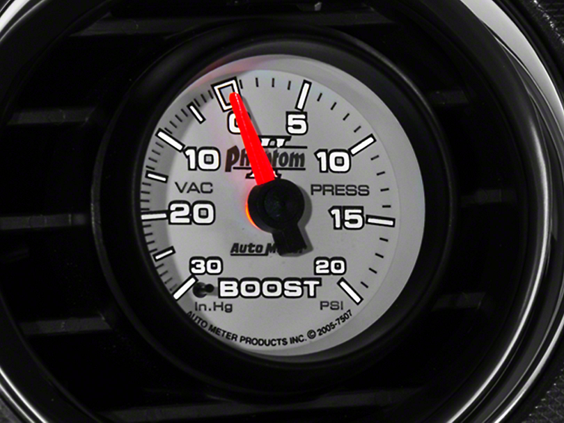 Best Extended Auto Warranty >> Auto Meter Mustang Phantom II 20 PSI Boost/Vac Gauge ... Best Extended Auto Warranty >> Auto Meter Mustang Phantom II 20 PSI Boost/Vac Gauge ...