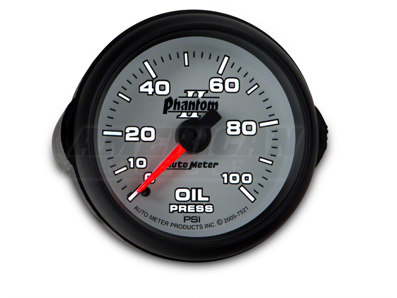 Auto Meter 7521 Phantom II Oil Pressure Gauge 