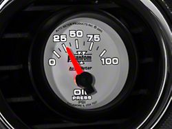 Auto Meter Phantom II Series 2-1/16-Inch Oil Pressure Gauge; 0-100 PSI (Universal; Some Adaptation May Be Required)