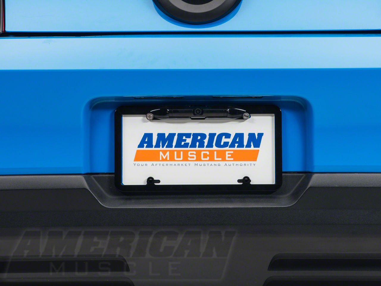 SpeedForm Mustang Rearview Back-Up Camera License Plate Frame 13802 (79-14 All) - Free Shipping
