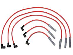 MSD Super Conductor 8.5mm Spark Plug Wires; Red (01-04 Mustang V6)