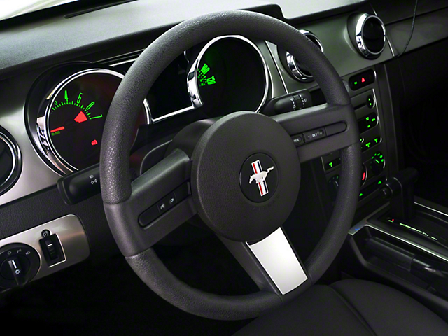 Modern Billet Chrome Steering Wheel Badge (05-09 All)
